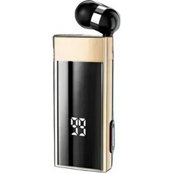 New-K59 Ακουστικό Bluetooth In Ear Πέτου Gold