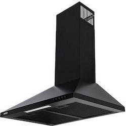 Mann VELA 2 50 Απορροφητήρας Καμινάδα-Τζάκι 50cm Μαύρος