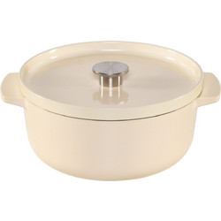 KitchenAid Brater Πυρίμαχη Μαντεμένια Κατσαρόλα Στρογγυλή με Καπάκι 26cm 5.2lt CC006059-001