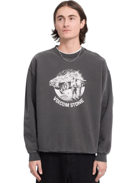 Volcom Ανδρικό Φούτερ Ανθρακί A4632605-BLK