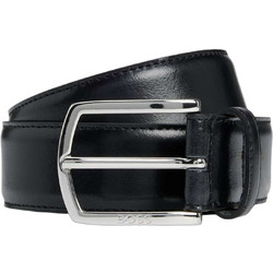 Hugo Boss Claus-Tx Ανδρική Ζώνη Δερμάτινη Μαύρη 50529626-001