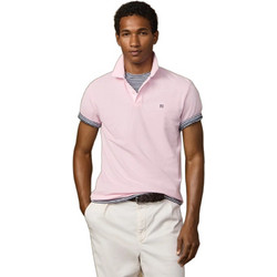 Hackett Ανδρική Μπλούζα Polo Κοντομάνικη Ροζ ΗΜ5600137-315
