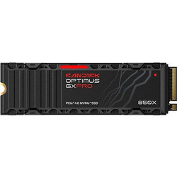 Sandisk Optimus GX Pro 850X with Heatsink SSD 1TB M.2 NVMe PCI Express 4.0