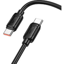 Hoco X115 Surpass USB-C to USB-C 60W 1m Black