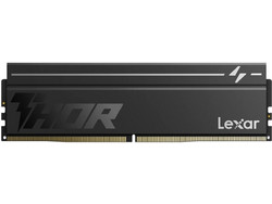 Lexar Thor 2nd Gen RGB 8GB (1X8GB) DDR5 RAM 6000MHz C38 Black LD5U08G60C380V-RGS