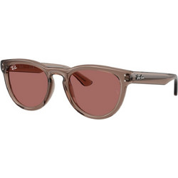 Ray-Ban RB2237 682769 Ανδρικά Γυαλιά Ηλίου Τετράγωνα Κοκάλινα Καφέ με Ροζ Φακό