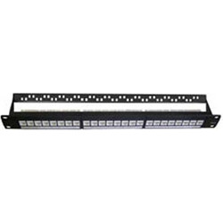 Safewell 04.024.0058 Patch Panel Keystone Rack 1U 19" 12 Θυρών Cat.6 Unshielded UTP