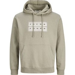 Jack & Jones Ανδρικό Φούτερ με Κουκούλα & Τσέπες Πράσινο Mint 12300984