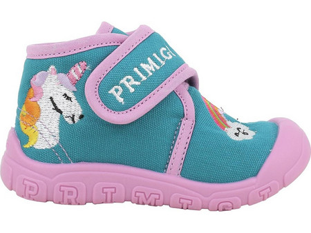 Primigi Unicorn Ανατομικές Χειμερινές Παιδικές Παντόφλες Μποτάκια για Κορίτσι Βεραμάν Ροζ 2447111