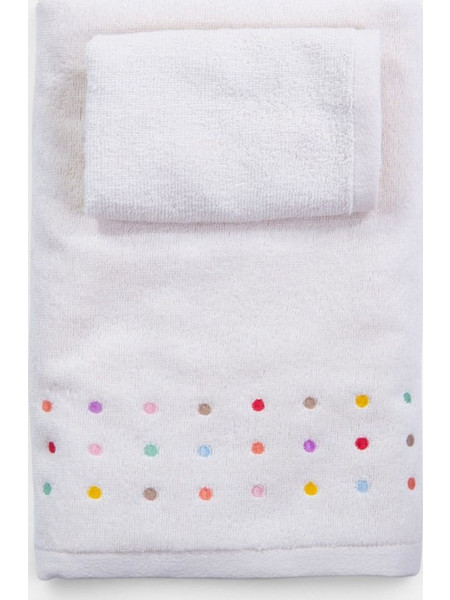 Nef-Nef Dots Σετ Παιδικές Πετσέτες 2τμχ 420gr/m² 041054