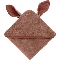 BIBS Kangaroo Βρεφικό Μπουρνούζι Κάπα Καφέ 65x65cm