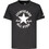 Converse Παιδικό T-Shirt Κοντομάνικο Μαύρο 4CH526-023