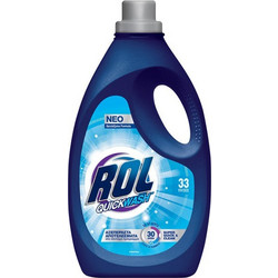 ROL Quickwash Υγρό Απορρυπαντικό Πλυντηρίου 33 Μεζούρες 1.6lt