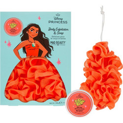 Mad Beauty Disney Princess Moana Body Exfoliator & Ginger Pear Soap 100gr