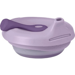B.Box Δοχείο Snack + Φρουτοπολτών Purple 110ml