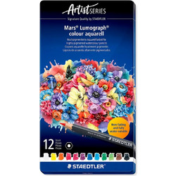 Staedtler Mars Lumograph Ξυλομπογιές Ακουαρέλας Σετ 12τμχ