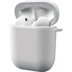 Terratec ADD Θήκη Σιλικόνης για Apple AirPods 1 / 2 Λευκή