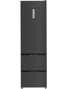 Whirlpool WHKF6353 Ψυγειοκαταψύκτης 351lt Full No Frost Υ203.5xΠ59.5xΒ66.3cm Γκρι