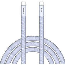 Verbatim 30275 Braided Flat USB-C to USB-C 60W 1.2m Purple