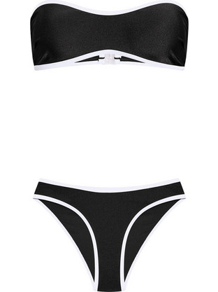 Celestino Bikini Set Strapless Μαύρο SQ1019.0914