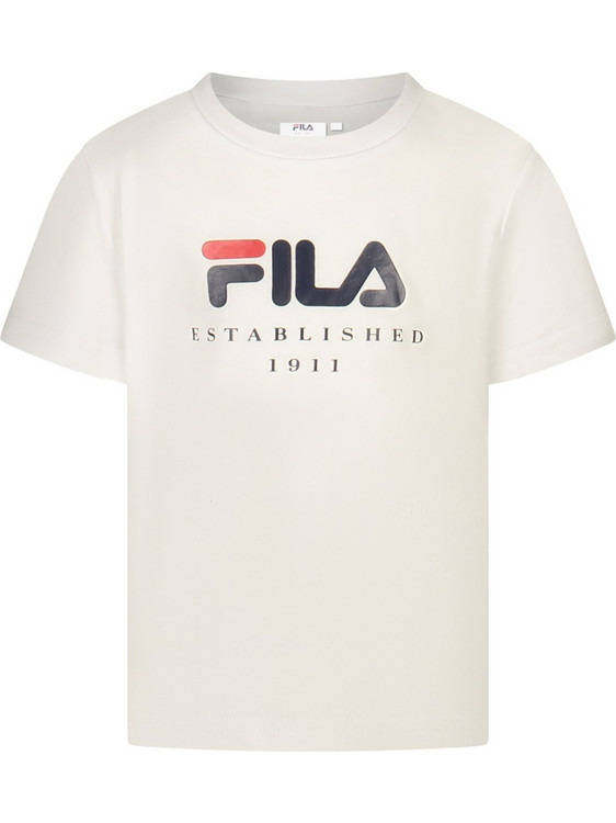 Fila Παιδικό T-Shirt Κοντομάνικο Λευκό FAK0432-10001