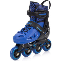 Meteor Loky Inline Αυξομειούμενα Rollers Παιδικά Μπλε Μαύρα