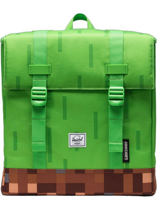 Herschel Minecraft Cube Grass Block Σχολική Τσάντα Πλάτης Πράσινη 11826-07875