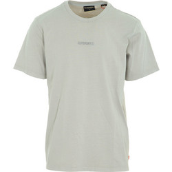 Superdry D1 Micro Logo Ανδρικό Αθλητικό T-Shirt Γκρι M1012131A-G9F