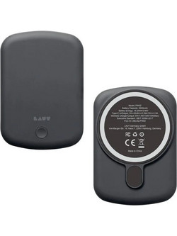 Laut Power Charge Handy Magsafe Power Bank 5000mAh 15W με Θύρα USB-C Power Delivery Black