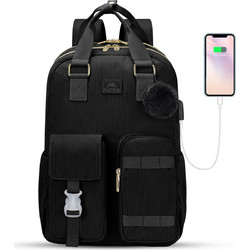 Matein 1429 Backpack Laptop 15.6" Black