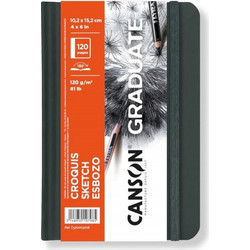 Canson Graduate Sketchbook 10x15.2cm 120gr/m² 60 Φύλλα