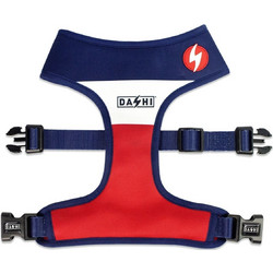 Dashi Red & Blue Mesh Σαμαράκι Σκύλου Γιλέκο Κόκκινο Μπλε Small