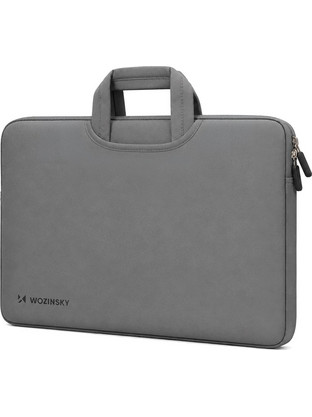 Wozinsky WNT-15G Τσάντα Laptop Χειρός 15.6" Grey