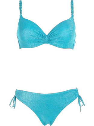 Gsecret Bikini Set Τιρκουάζ L2662-38804