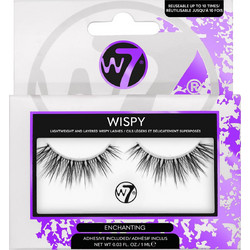 W7 Wispy Enchanting Βλεφαρίδες Ενιαίες 2τμχ 5056369108326