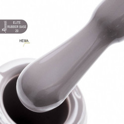 Alezori Elite 20 Rubber Base Ημιμόνιμο Βερνίκι Νυχιών 15ml