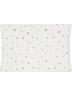 Jollein Animal Friends Κάλυμμα Αλλαξιέρας Μωρού 70x50cm Λευκό