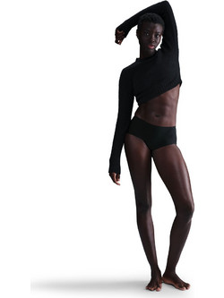 Nike Αθλητικό Bikini Slip Μαύρο FZ1463-010