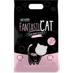 Pet Natura FantastiCat Άμμος Γάτας Μπετονίτης με Άρωμα Πούδρα 5lt