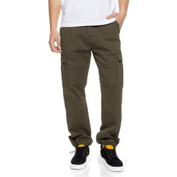 Splendid Ανδρικό Παντελόνι Cargo Joggers Ελαστικό Slim Εφαρμογή Χακί 55-241-002