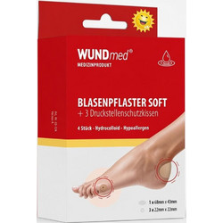 Wundmed Soft Υδροκολλοειδή Επιθέματα για Φουσκάλες 6τμχ