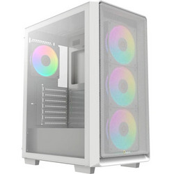 Ocypus Gamma C60 White Gaming Midi Tower Κουτί Υπολογιστή RGB με Πλαϊνό Παράθυρο