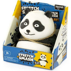 Keycraft Strech & Smash Panda Squishy Λευκό Μαύρο