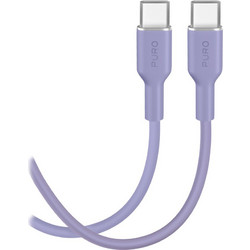 Puro ICON USB-C to USB-C 60W 1.5m Purple 8018417528828