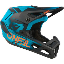 O'Neal SL1 Strike Κράνος Ποδηλάτου Βουνού / Downhill Full Face Τιρκουάζ Μαύρο