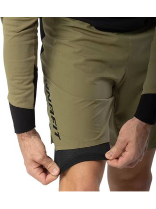 Dynafit Αθλητική Ανδρική Βερμούδα Running Χακί 08-0000071642
