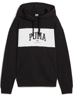 Puma Γυναικείο Αθλητικό Φούτερ με Κουκούλα Μαύρο 682494-01