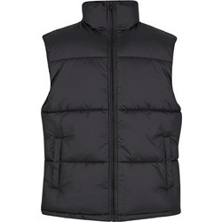 Urban Classics Αμάνικο Ανδρικό Μπουφάν Χειμωνιάτικο Puffer Μαύρο TB8704-00007