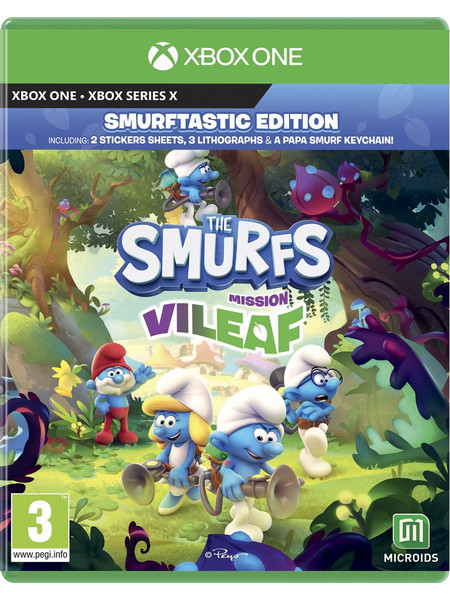 The Smurfs Mission Vileaf Smurfantastic Edition Used Xbox One