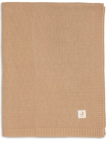 Jollein Sprinkle Κουβέρτα Αγκαλιάς Πλεκτή 75x100 Ταμπά
